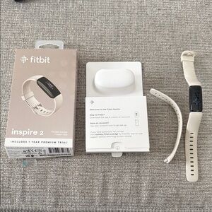 Fitbit Inspire 2 Smartwatch - Cream